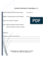 Análisis de películas y etapas del desarrollo