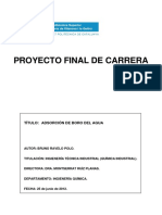 (Bruno Ravelo Polo, 2012) .ADSORCION DEL BORO DEL AGUA PDF