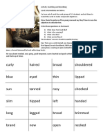 Compound Adjectives Description