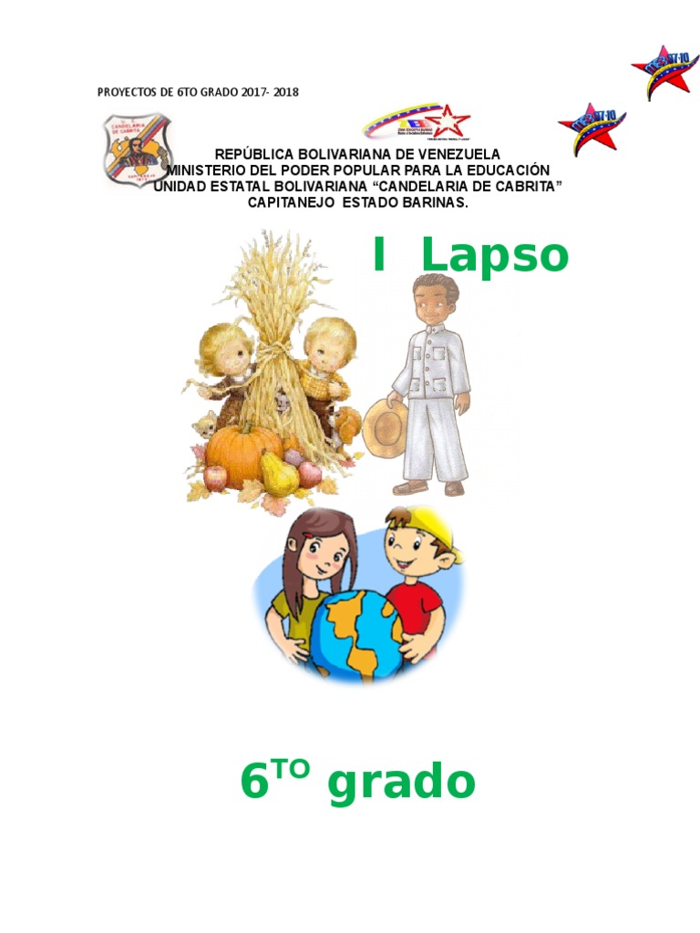 Proyectos de Aprendizaje 6to Grado 2017-2018 | PDF | Aprendizaje | Science