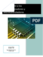 Introducción A Los Microprocesadores y Microcontroladores