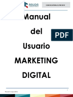 Manual de Usuario - Marketing Digital RAUDA