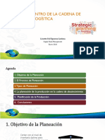 Planning Dentro de La Cadena de Suministro y Logística