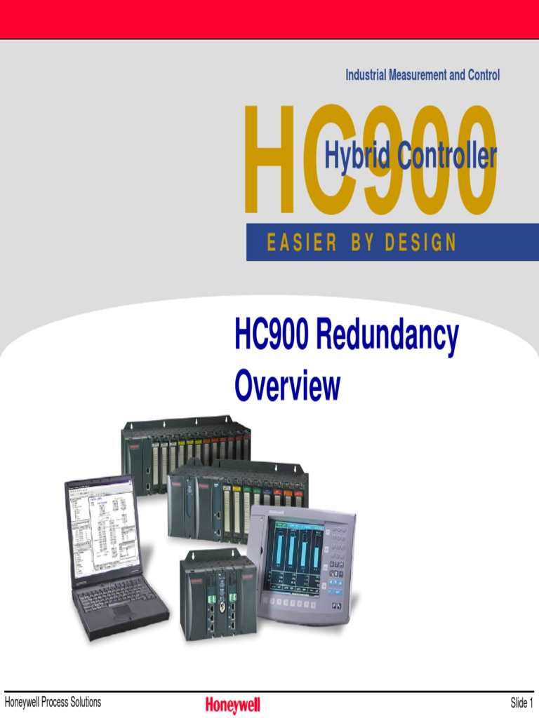 Hc900 Redundancy | PDF | Input/Output | Central Processing Unit