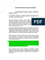 Auditoria Con Un Enfoque Basado en Riesgos