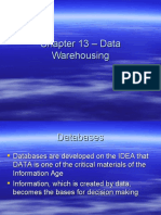 Chapter 13 - Data Warehousing