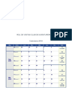 Calendario Semanal 2018