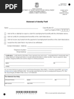 Identity Verification for UIA 6347 Form | PDF | Unemployment Benefits ...