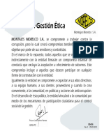 DG-016 Politica de Gestion Etica