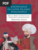 Ibrahim Kalin - Knowledge in Later Islamic Philosophy - Mulla Sadra On Existence, Intellect, and Intuition (2010) PDF