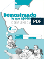 Comunicación, Cuadernillo 2, entrada demostrando lo que aprendimos. 4to. grado de primaria.pdf