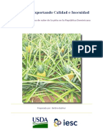 Programa Exportando Calidad e Inocuidad Análisis de la Cadena de valor de la piña en la República Dominicana Preparado