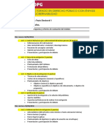 DDP - Taller de Tesis Doctoral I - Esquema y Criterios de Evaluación Del Módulo