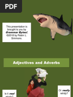 Adjectives Adverbs