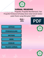 Jurnal Reding Anestesi