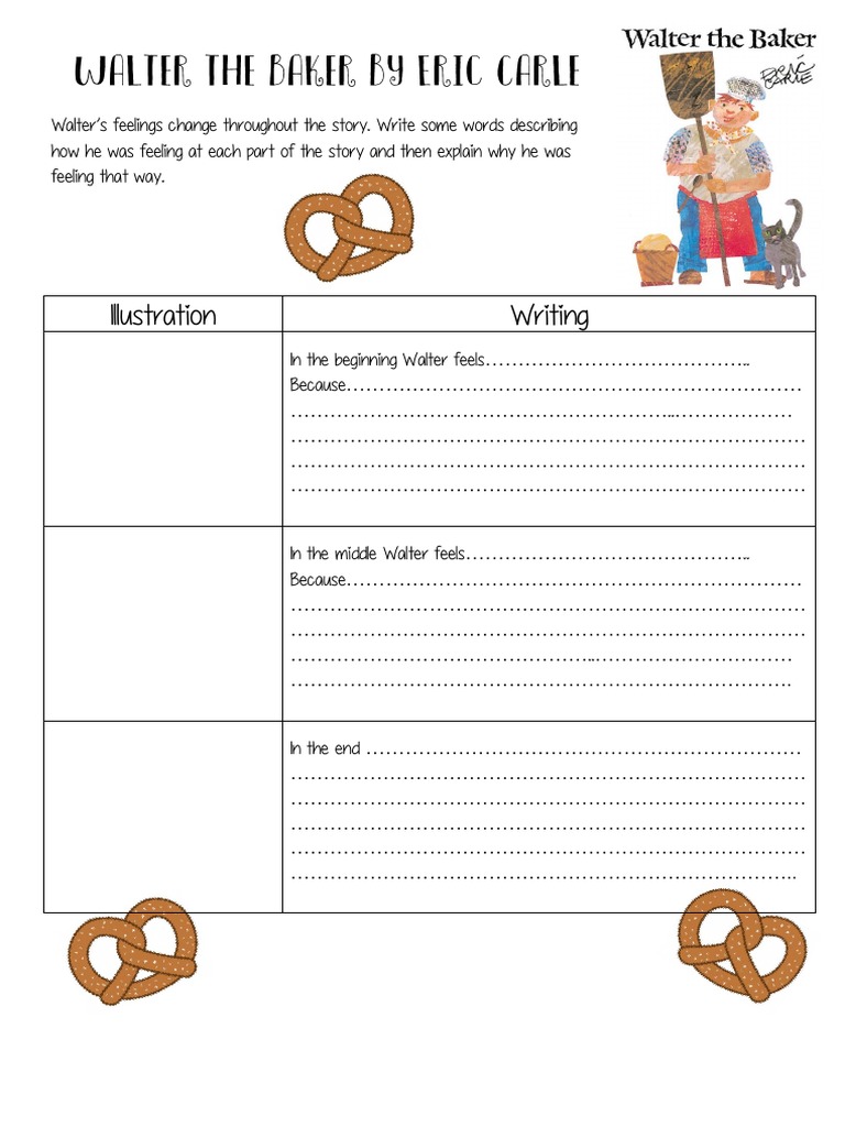 Walter The Baker By Eric Carle