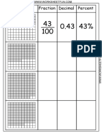 Chart Decimal Percent Fraction 4 PDF