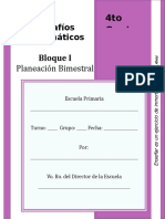 4to Grado - Bloque 1 - Desafíos Matemáticos