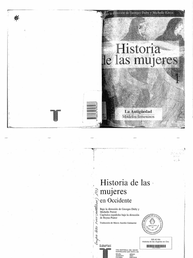 Historia de Mujeres en Occidente | PDF