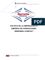 Politica de La Empresa 