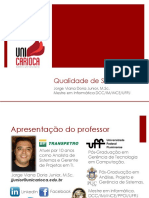 Apresentação - Qualidade de Software