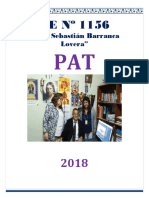 Ediciones PAT Plan Anual de Trabajo de La I.E. #1156-JSBL-Ccesa007