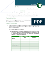 Administración de Contenido