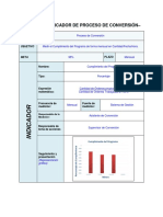 Ficha de Indicador de Conversión