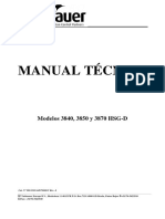Manual técnico autoclaves 3840, 3850 y 3870 HSG-D