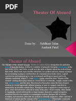 Download Theater of Absurd by Siddhant Jalan SN37605712 doc pdf