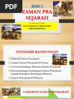 Bab 3 Zaman Pra Sejarah