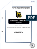 Malla Arquitectura PDF