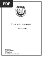 Law And Poverty