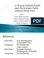 Pengembangan Wilayah Dan Kota