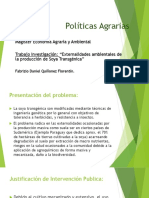 Politicas Agrarias SOJA