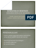 Kemahiran Berfikir