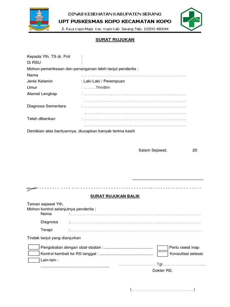 Surat Rujukan Umum | PDF
