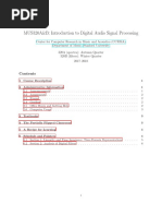 Introduction to Digital Audio Processing