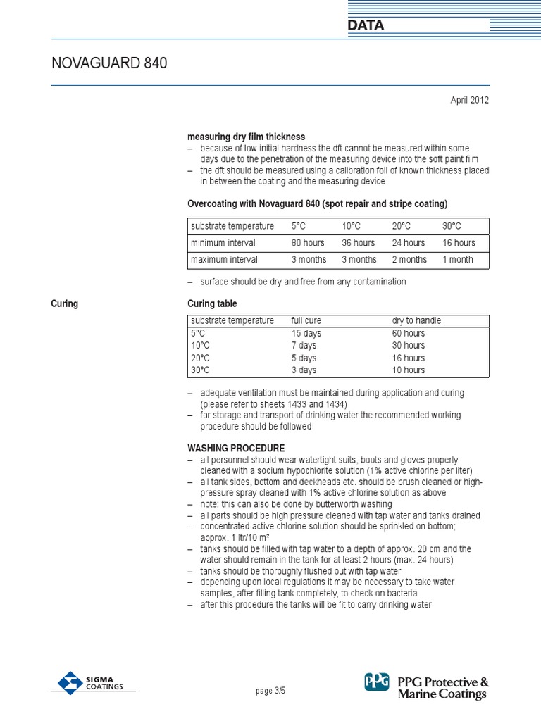 Sigma Marine Coatings Manual_Part6 Tap Water Paint