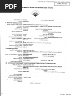 E-Consignment Note For Scheduled Waste