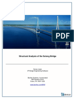 StructuralAnalysis Sutong Bridge