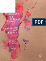 Matthew H Bowker DW Winnicott and Political Theory Recentering The Subject