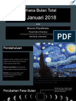 Gerhana Bulan Total 31 Januari 2018