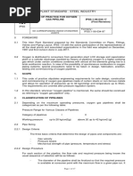 Interplant Standard - Steel Industry: Code of Practice For Oxygen Gas Pipeline IPSS:1-06-034-17 (First Revision)