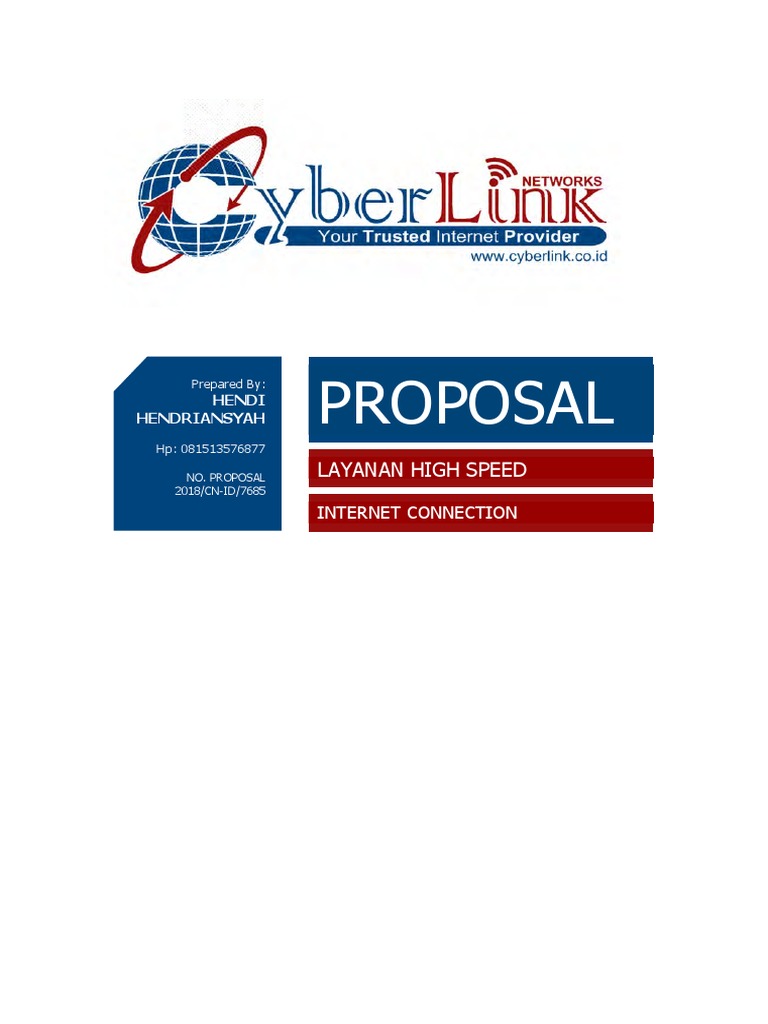 Layanan Internet Dedicated Cyberlink | PDF