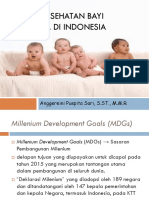 Derajat Kesehatan Bayi Dan Balita Di Indonesia