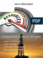Resource Allocation Fundamentals