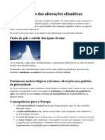 EFA B3 MOD D Altereções Climáticas