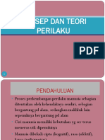 TEORI PERILAKU MANUSIA