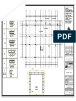 Schedule of Columns For Ground & Roof Floor: A B C D E F G H I J K